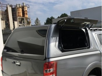 Hard Top Techo Alto Ford Ranger 2016 en adelante doble cabina (ventanas abatibles)