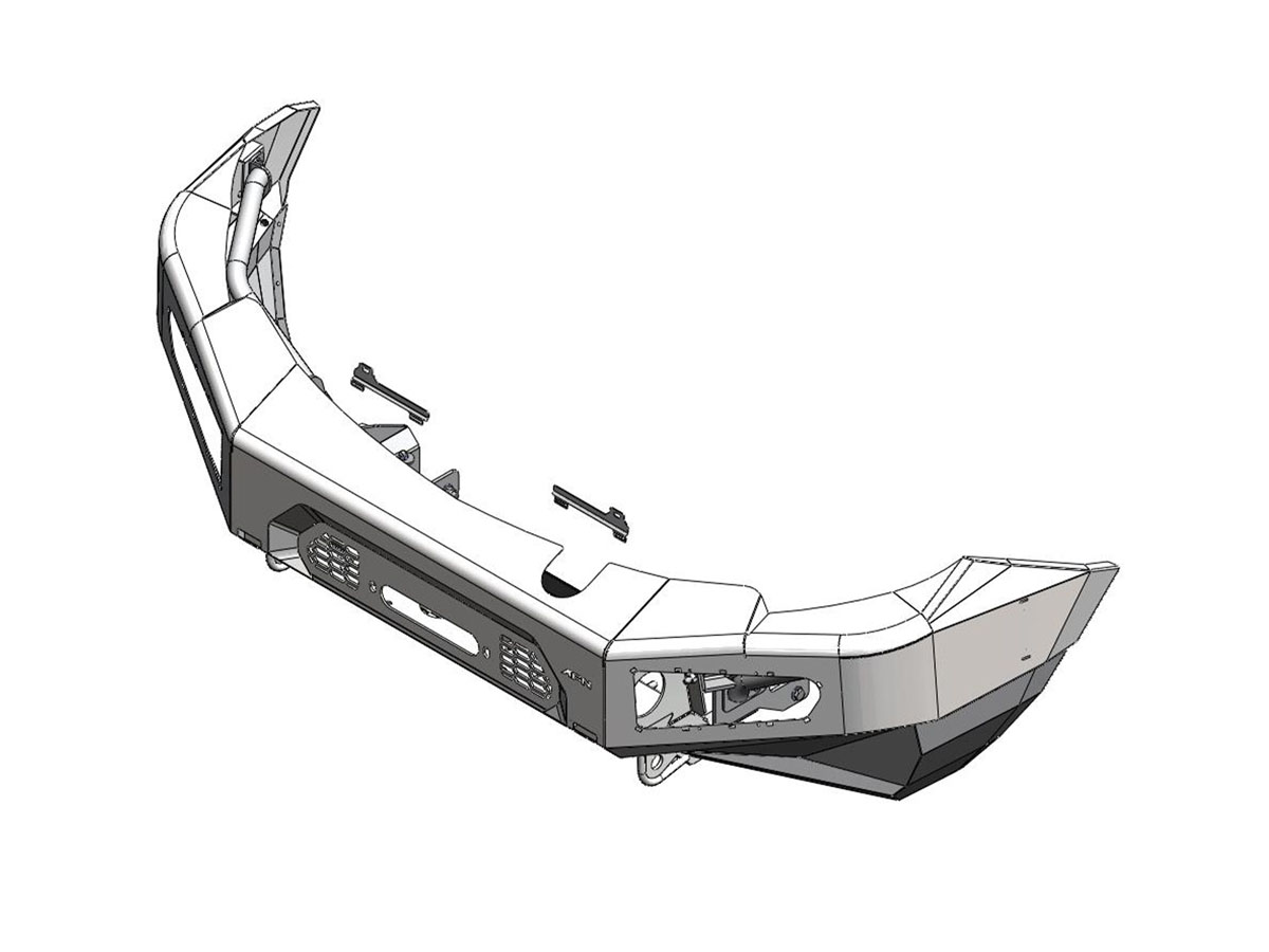 Paragolpes frontal c/base Mitsubishi L200 Triton 2015-2019