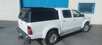 Hard Top Metálico Toyota Hilux Vigo, Revo/Rocco con ventanas abatibles