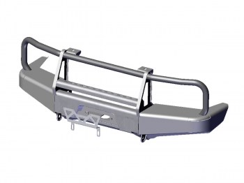 Paragolpes frontal con base cablestante Toyota Land Cruiser J76-78-79 (2007->)