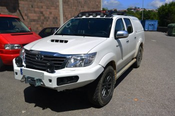 Paragolpes frontal c/base y faros integrados,Hilux Vigo (2012-2016)