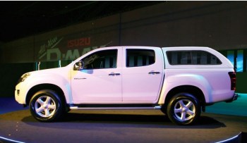 Hard Top Snake Isuzu D-Max 2012-2017 con ventanas correderas 