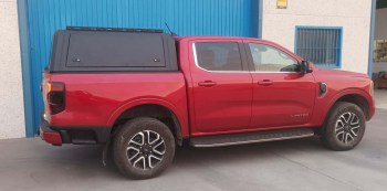 Hard Top Metálico Ford Ranger/Raptor 2023 ventanas abatibles