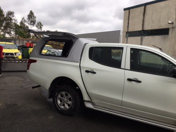 Hard Top Mitsubishi l200 Triton 2016 Techo Alto con ventanas abatibles