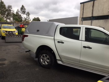 Hard Top Mitsubishi L200 Triton 2015-2019 Techo Alto con ventanas abatibles,