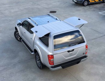 Hard Top Nissan Navara D23 NP300 Techo Alto con ventanas abatibles