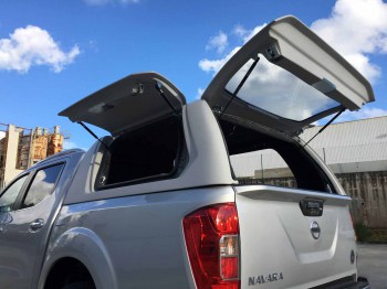 Hard Top Nissan Navara D23 NP300 Techo Alto con ventanas abatibles