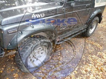 Aletines Snake +6cm tipo Bushwacker Suzuki Samurai