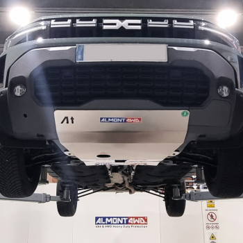 Protección frontal 6mm Dacia Duster 4WD/2WD 1.0 y 1.2 Tce (2024->)