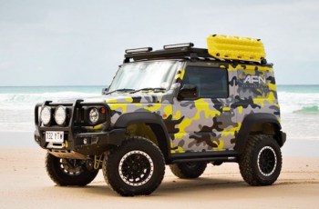 Paragolpes frontal c/base,y faros integrados Versión Africana, Suzuki JIMNY (2018-)