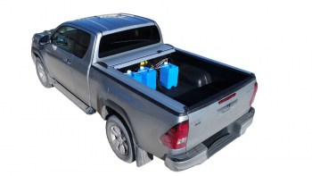 Persiana enrollable Snake extra cabina Toyota Hilux Revo 2016 en adelante