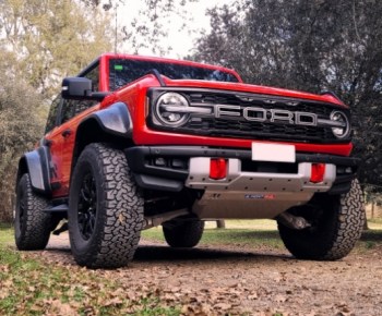 Protección frontal 8mm Ford Bronco Raptor 2023->