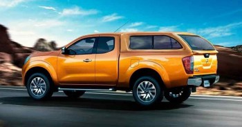 Hard Top Snake Nissan Navara D23 NP300 Extra Cabina con ventanas correderas 