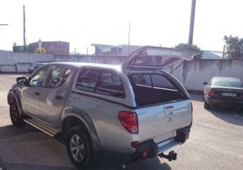 Hard Top Snake Mitsubishi L200 Triton 2006-2010 con ventanas correderas 