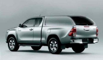 Hard Top Snake Toyota Hilux Revo Extra Cabina sin ventanas 