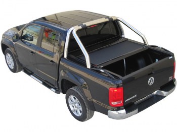 Persiana enrollable Snake doble cabina (compatible con rollbar original VW) Volkswagen Amarok 2010 en adelante