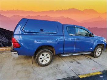 Hard Top Techo Alto Toyota Hilux Revo/Rocco 2020 Extra Cabina con ventanas 