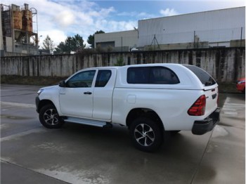 Hard Top Toyota Hilux Revo/Rocco Exta Cabina 2020 ventanas correderas 