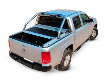 Persiana enrollable Snake doble cabina (compatible con rollbar original VW) Volkswagen Amarok 2010 en adelante