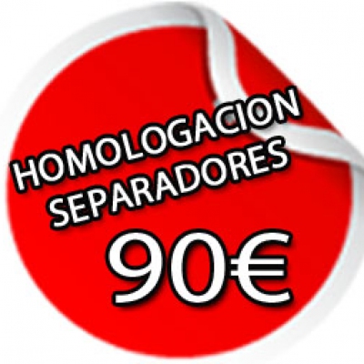 HOMOLOGACION DE SEPARADORES DE RUEDA POR 90€